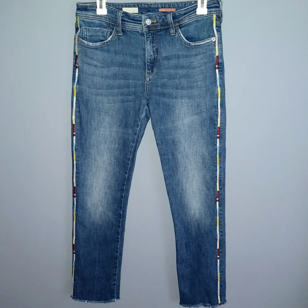 Pilcro and the Letterpress Slim Boyfriend Jeans - Picture 4 of 10